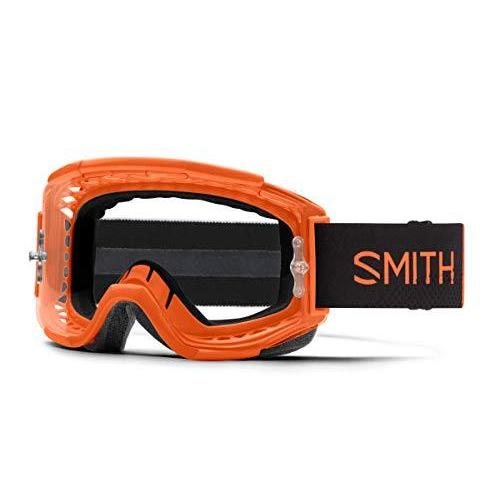 【再入荷！】 Road Off MTB Squad Optics Smith Goggles 並行輸入品 Size) One AF, Haze/Clear (Cinder スポーツサングラス