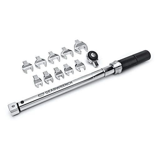 GEARWRENCH 12 Pc. 8" Drive SAE Open End Interchangeable Torque Wrench Set 並行輸入品