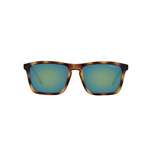 Arnette Men's AN4283 Shyguy Square Sunglasses, Havana/Emerald