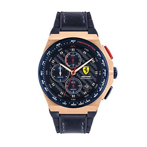 ファッションデザイナー 腕時計  クォーツ時計 ステンレススチール メンズ Ferrari 革 並行輸入品 ベルト, ストラップ シリコン and 腕時計
