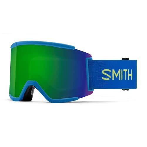 Smith Squad XL Snow Goggle Electric Blue ChromaPop Sun Green Mirror