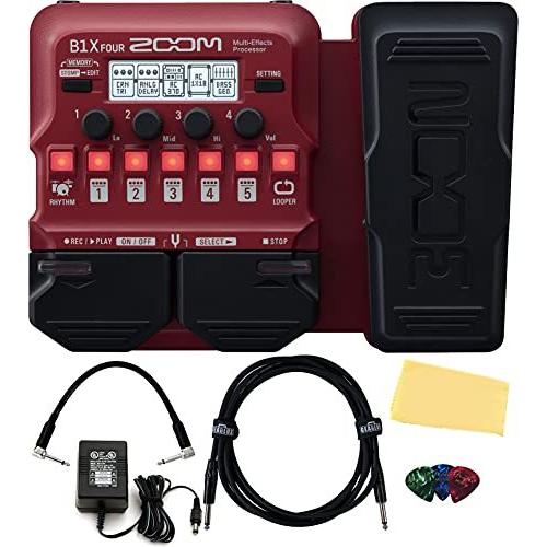 Zoom B1x Four Guitar Multieffects Processor With Expression Pedal Bundle Wi 並行輸入品 ダイナミックプロセッサー Ilgaimportadora Com