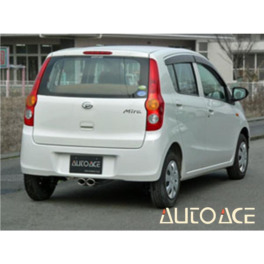 5ZIGEN AUTOACE共同開発センター出しマフラー ミラ（ダイハツ） AUTO ACE【オートエース 山口】センター出しデュアル