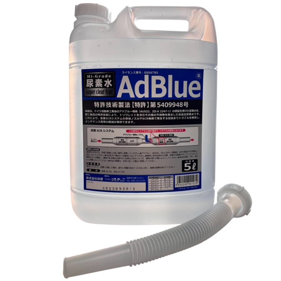 サンテック ☆数量限定☆アドブルー（AdBlue） ハイグレード 尿素水 5L