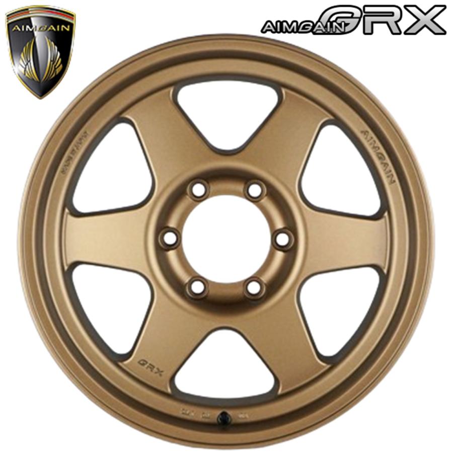 AIMGAIN GRX【エイムゲイン ジーアールエックス】18x9.0 ＋15 6H