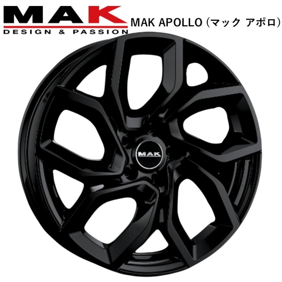 ★BMW19インチM純正タイヤ&ホイール(15,000円相当のマックガード付き！ シトロエン（CITROEN） MAK APOLLO (マック アポロ) 16x6.5 +32 4H