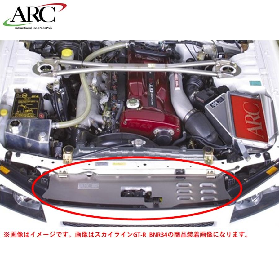 スカイライン（日産） エーアールシーブレージング【ARC】チタンフード 