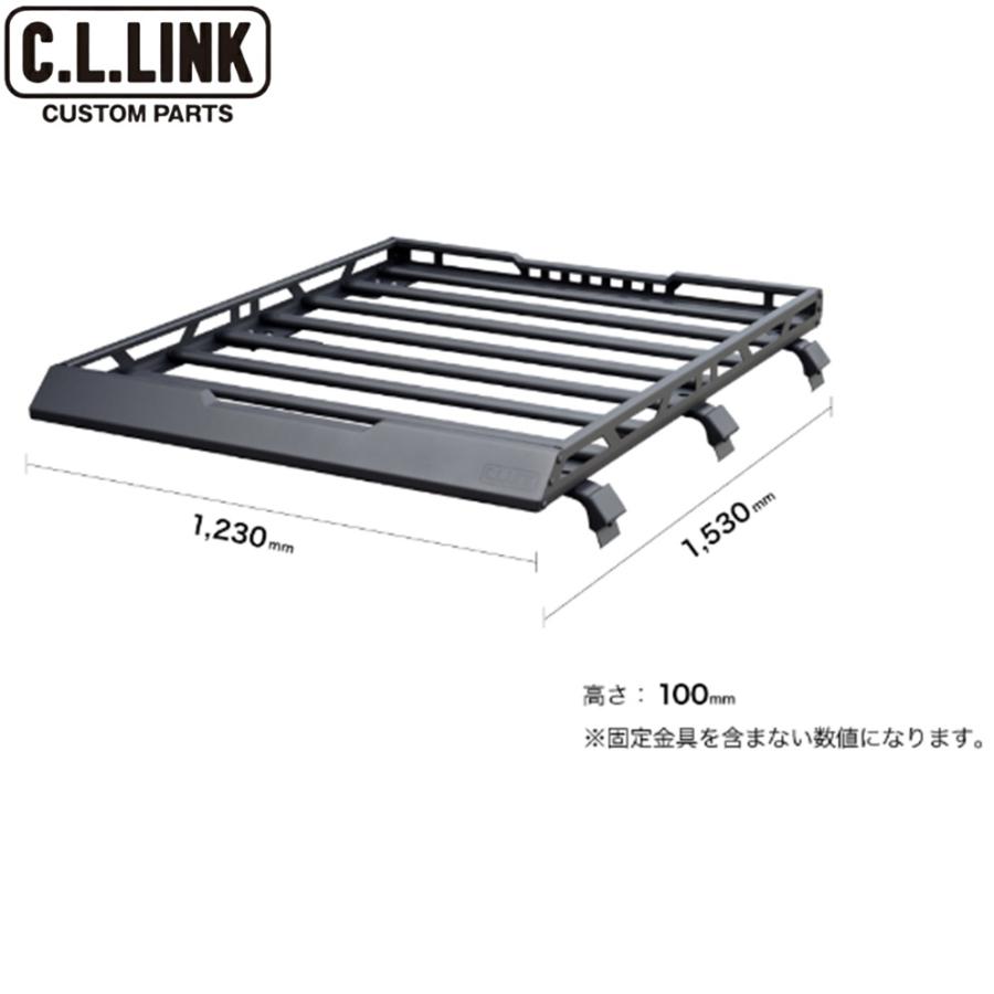 C.L.LINK【シーエルリンク】スクエアルーフラック アルミ製 ジムニー/ジムニーシエラ JB64W/JB74W　※個人宅不可(自動車関連法人可) | C.L.LINK | 05