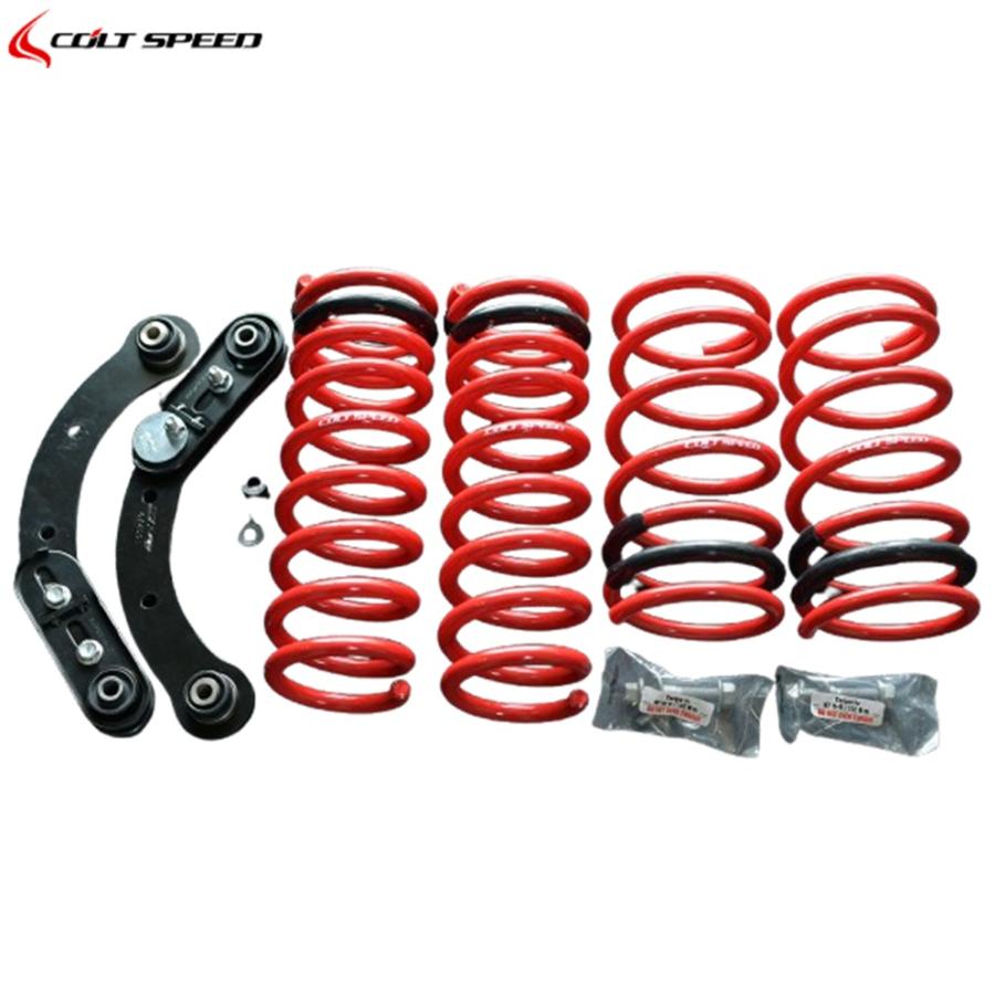 デリカD5 COLT SPEED ローダウンスプリング 4本セット 三菱（MITSUBISHI） コルトスピード【COLT SPEED】ローダウン