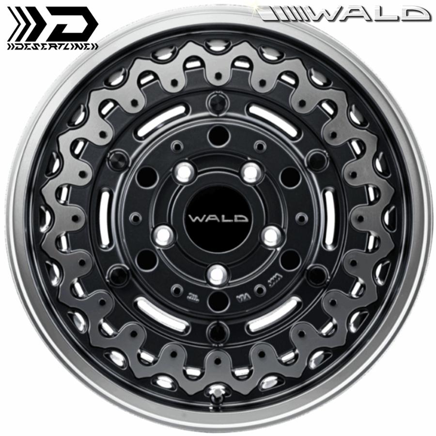 WALD（ヴァルド） DESERT LINE デザートライン（DD001）17 x 8.0 +38