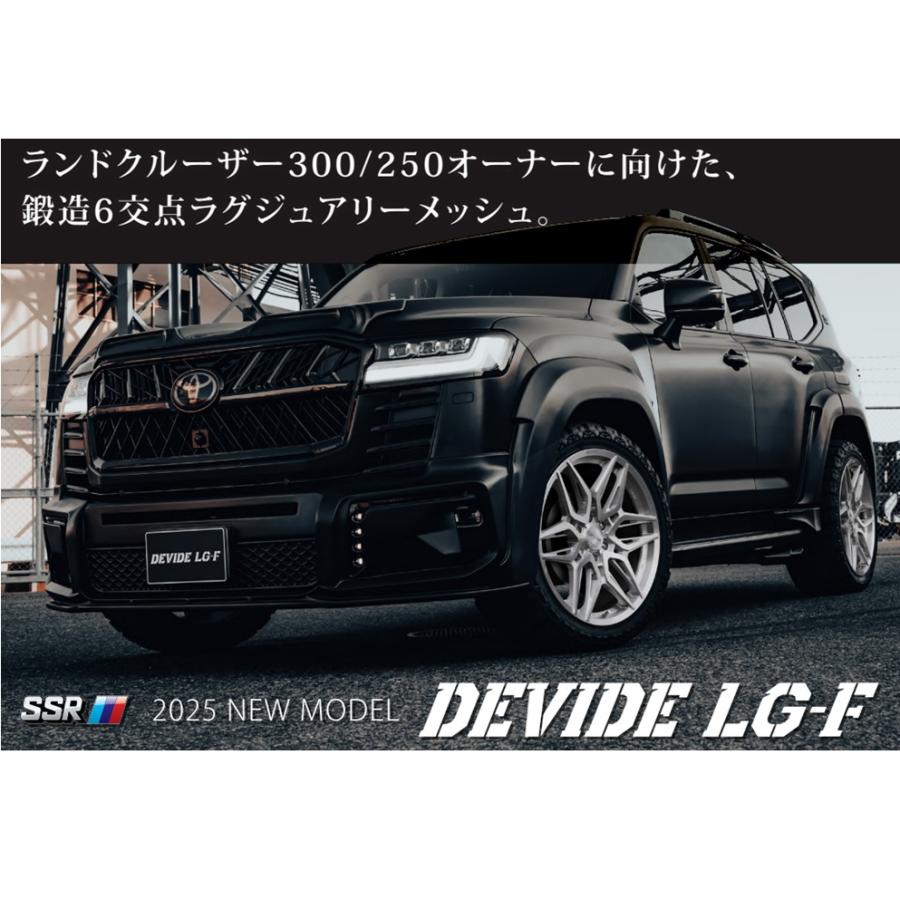 SSR SSR DEVIDE LG-F【ディバイド エルジーエフ】22x10.0 ＋55 6H