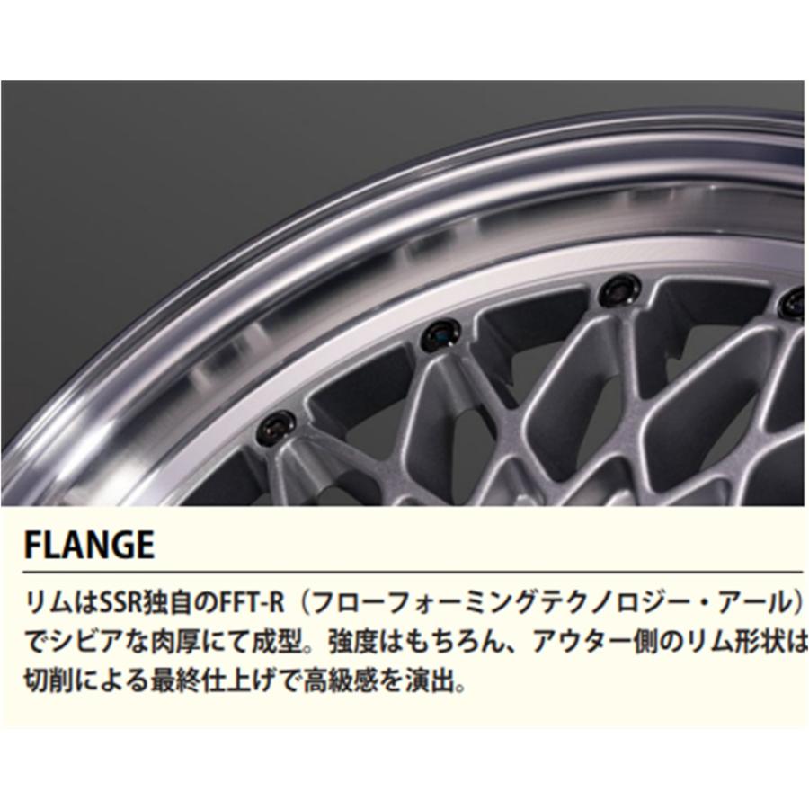 フォートランメッシュ6.5j2本7j2本 SSR SSR Formula MESH HC（フォーミュラメッシュHC）17×6.5J +38 6H