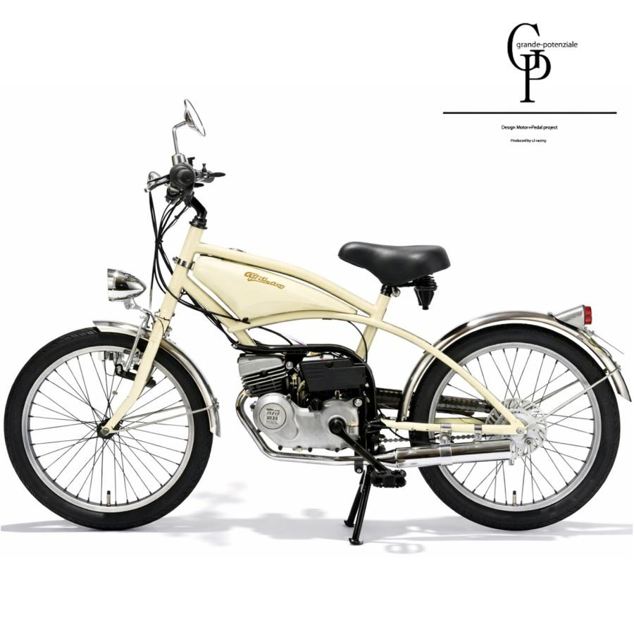 GP310 classic20｜原付免許OK 20インチ仕様 モペットバイク 31.7cc 2