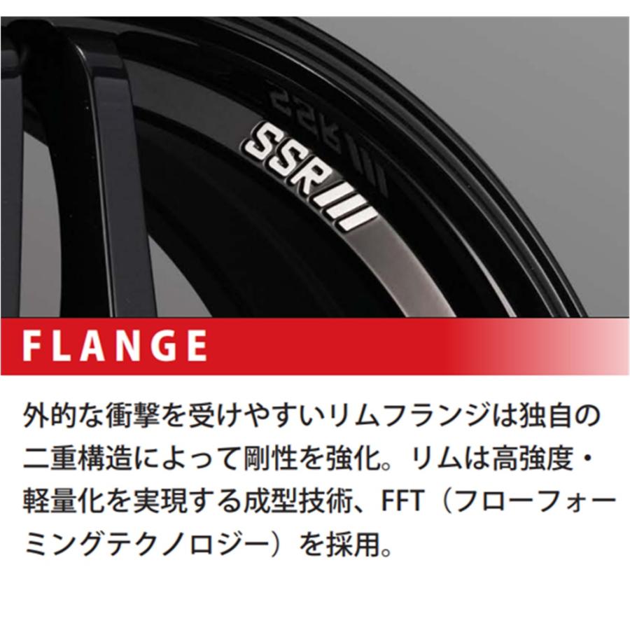 SSR SSR【エスエスアール】 GT V06 17×7.0J +42 4H/100 グロスブラック