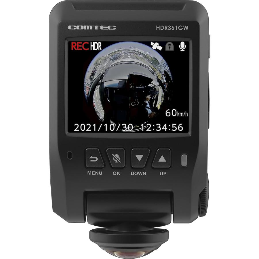 COMTEC【コムテック】ドライブレコーダー HDR361GW ＋ HDROP-15（直接 