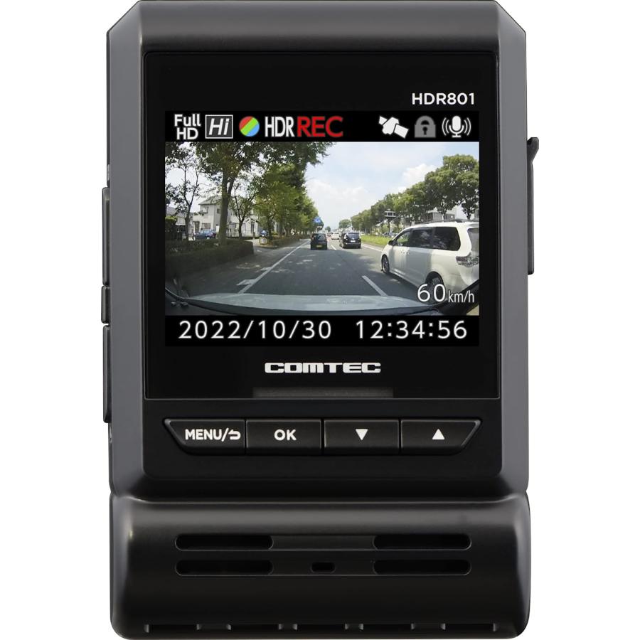 COMTEC HDR801 GPS搭載 高性能ドライブレコーダー