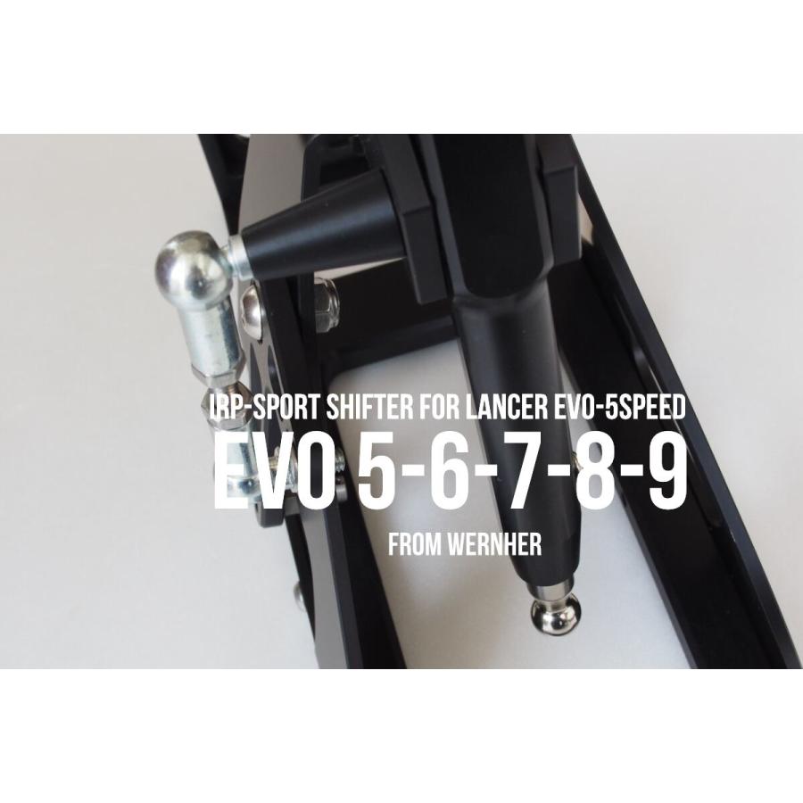 Wernher / ヴェルナー【IRP社製】ランサー エボリューション 5/6/7/8/9 CP9A/CT9A 用 IRP スポーツシフターの画像