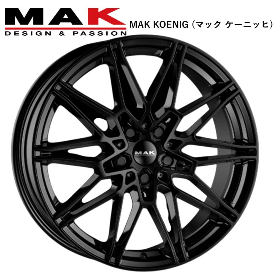 ケーニッヒ　KOENIG 18インチ ホイール 4本セット BMW MAK KOENIG (マック ケーニッヒ) 18 x 7.5 +49 5H/112 GB (グロス