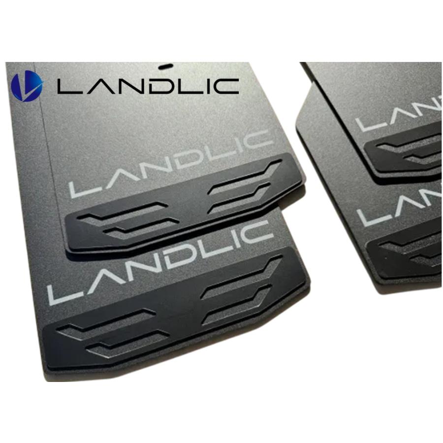 【未使用★極美品】LANDLIC マッドフラップ ブラック ジムニー JB64 ジムニー JIMNY JB64 LANDLIC マッドフラップ アースカラー ブラック BLACK