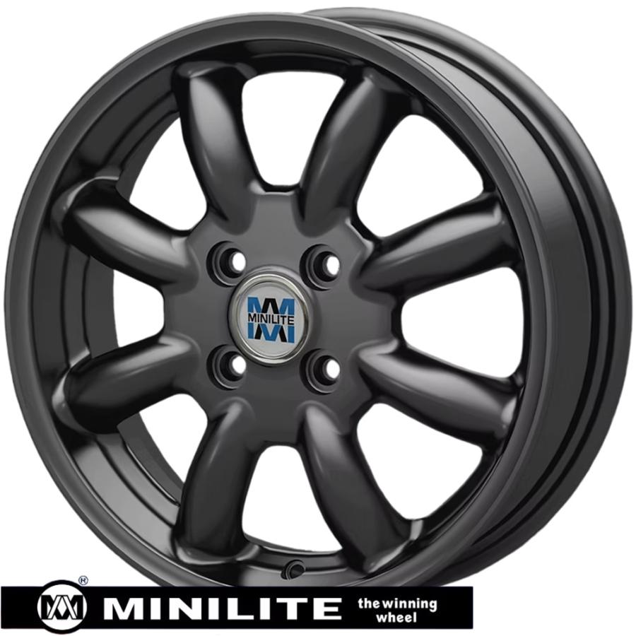 KOSEI KIT JAPAN MINILITE（ミニライト）14 × 4.5 +45 4H/100 ガンメタ