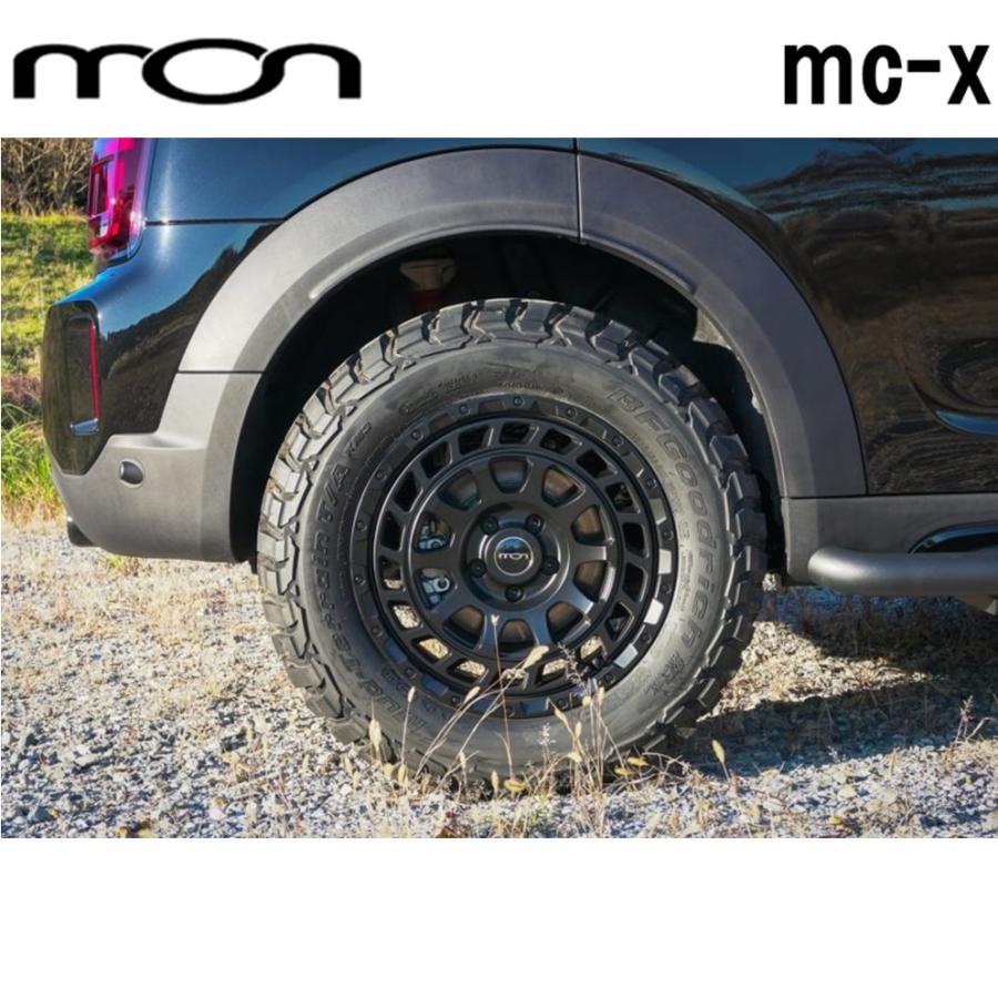 MINI（ミニ） mon【エムオーエヌ】MC-X（エムシーエックス）17x8.0 +
