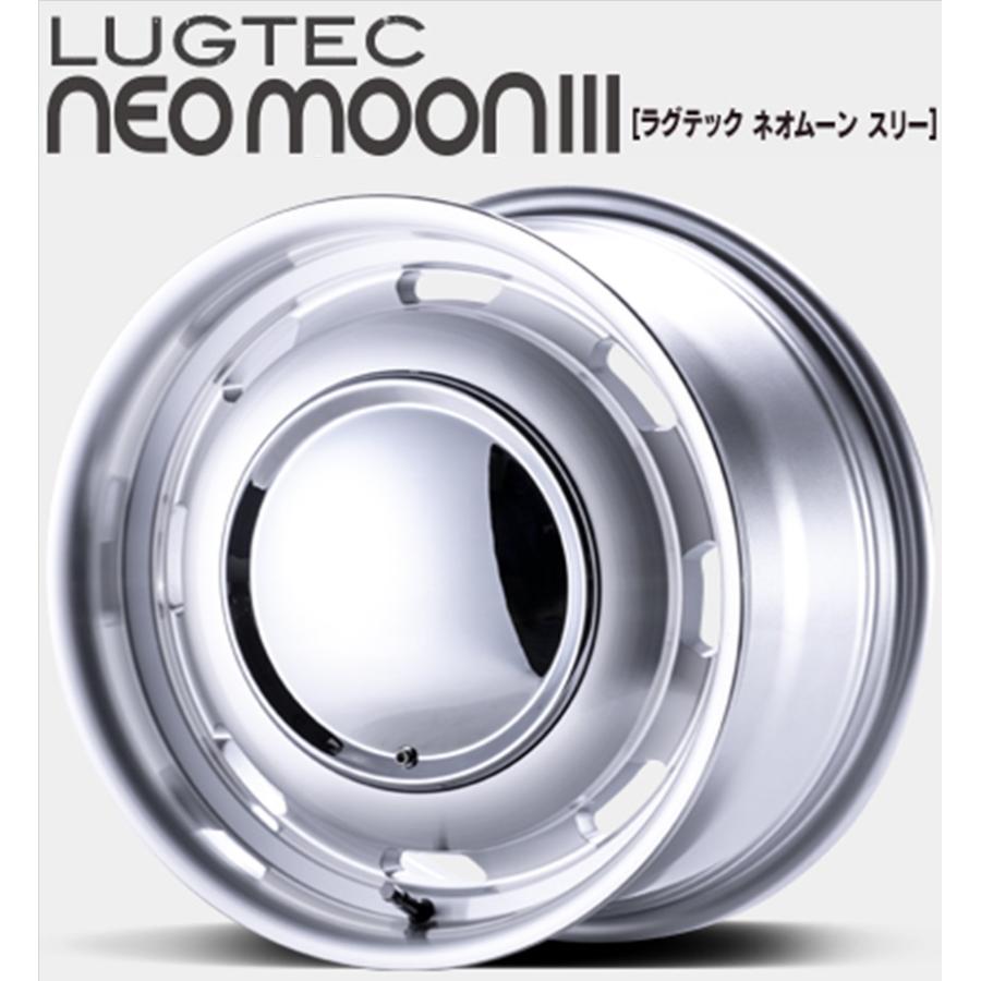 ラグテック】ネオムーン3 16x6.5 ＋38 6H/139.7 フルポリッシュ（FP  