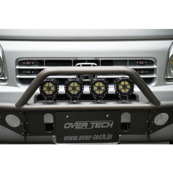 【オーバーテック】プロガードバー・ブッシュガードバー 専用 LED フォグランプ（４個セット）ストーンガード付_2