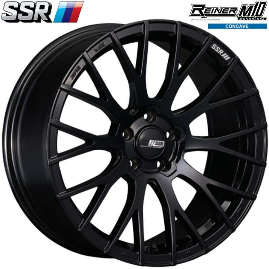 SSR ライナーM10R19インチ アルミホイール タイヤ付き 4本セット SSR SSR REINER M10 MONOBLOCK【ライナー M10 モノブロック】19x9.5