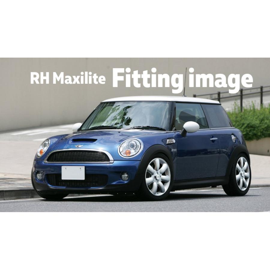 RH NAQ MAXILITE【マキシライト】17x7.0 ＋42 4H/100 シルバー x4本