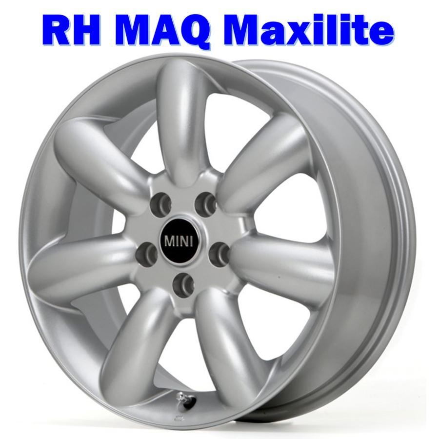 RH NAQ MAXILITE【マキシライト】17x7.0 ＋45 5H/112 シルバー x4本
