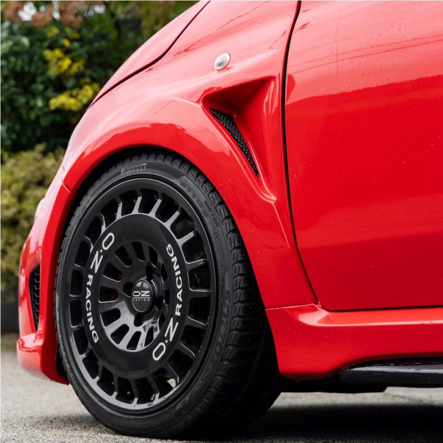 OZ（オーゼット） RR40【アールアールフォーティ】 18ｘ7.5 ＋44 5H/100 ハイパーチタニウム（HPT）ｘ４本セット（パーツキット付属）_9