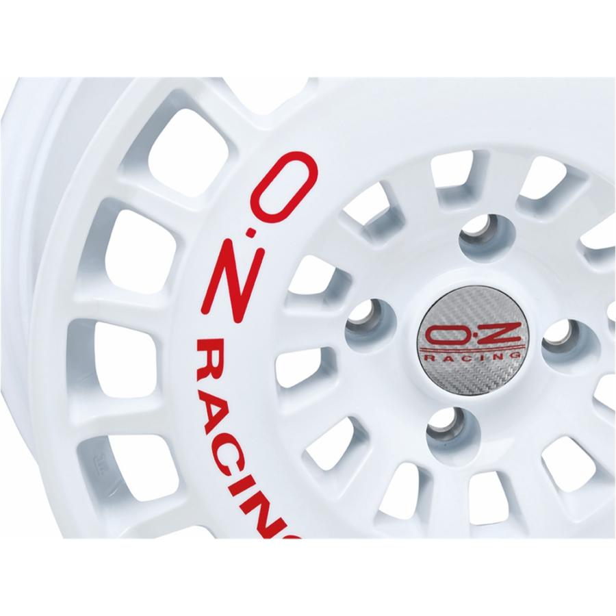 OZ（オーゼット） RR40【アールアールフォーティ】 17ｘ7.5 ＋35 4H/100 レースホワイト（RW）ｘ４本セット（パーツキット付属）_2