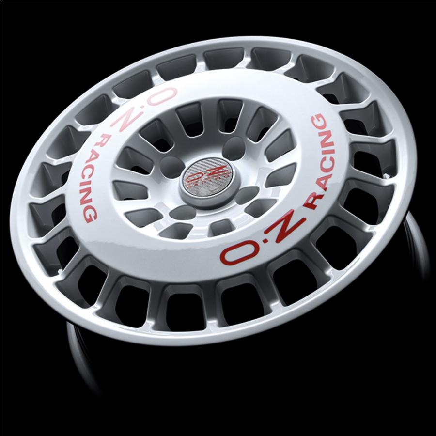 OZ（オーゼット） RR40【アールアールフォーティ】 17ｘ7.5 ＋35 4H/100 レースホワイト（RW）ｘ４本セット（パーツキット付属）_5