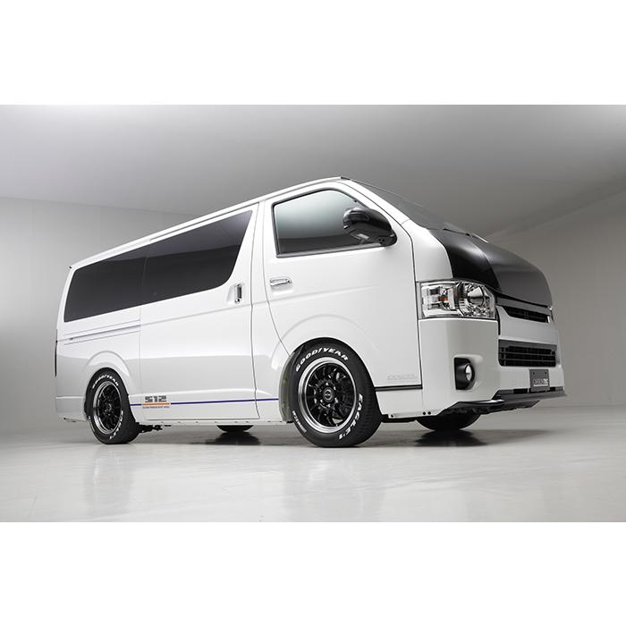 ボクシースタイル】ボクシズム S12 16x6.5 ＋48 6H/139.7 ブラック 