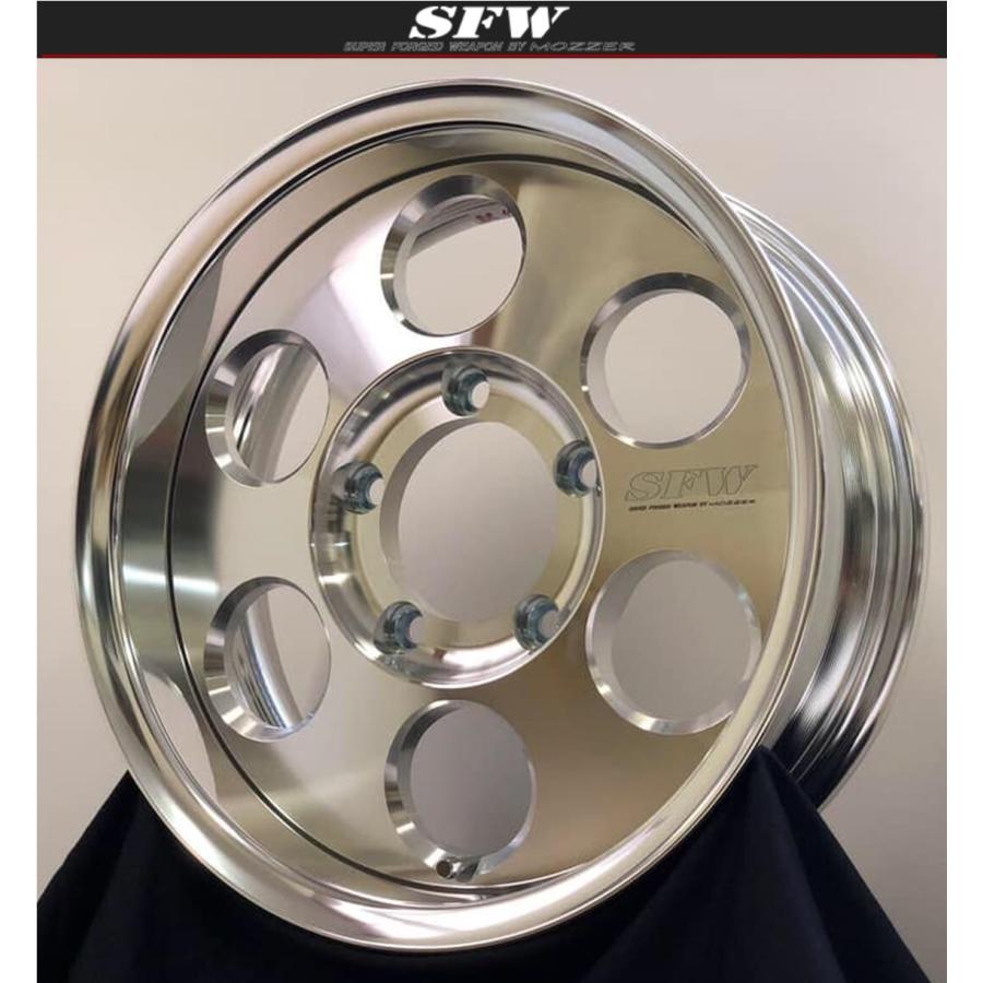 ジムニー EMC【MOZZER】SFW SJ-XV（SJ-15）16x5.5J ＋22/＋17/＋10 5H