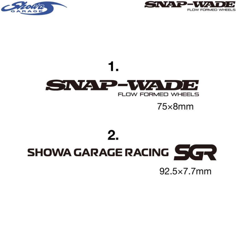 showaGARAGE【ショウワガレージ】SNAP-WADE（スナップウェード）16ｘ5.5 ±0 5H/139.7 グロスブラック（W00245）ｘ４本　※シエラ JB74W/JB43W ノマド JC74W_8