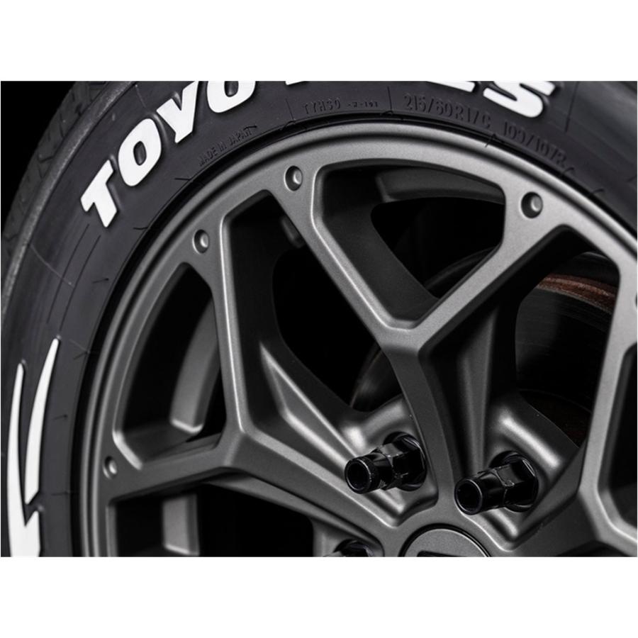 BARBERO（バルベロ） S-HEX スタイリング ヘックス 17ｘ6.5 ＋38 6H/139.7 マットガンブラック（MGB）ｘ４本　※ハイエース200_2