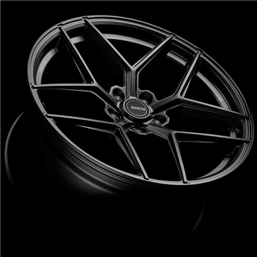 OZ SPARCO【スパルコ FF3】18ｘ9.0 ＋30 5H/114.3 マットブラック（MB）ｘ４本の画像