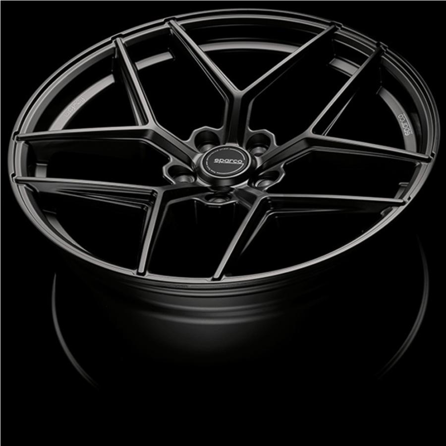 OZ SPARCO【スパルコ FF3】18ｘ9.0 ＋30 5H/114.3 マットブラック（MB）ｘ４本の画像