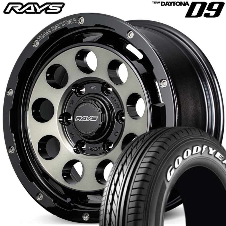 RAYS ☆数量限定☆RAYS【TEAM DAYTONA】チームデイトナD9 16x6.5 ＋38 