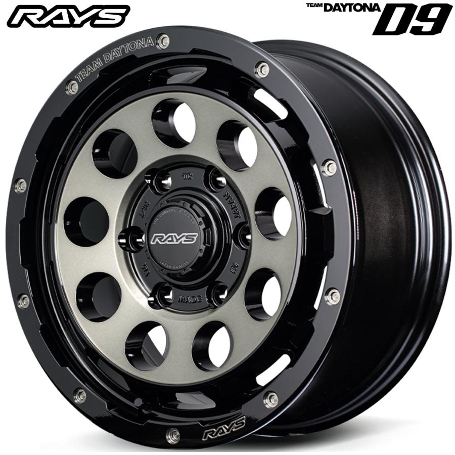 RAYS ☆数量限定☆RAYS【TEAM DAYTONA】チームデイトナD9 16x6.5 ＋38