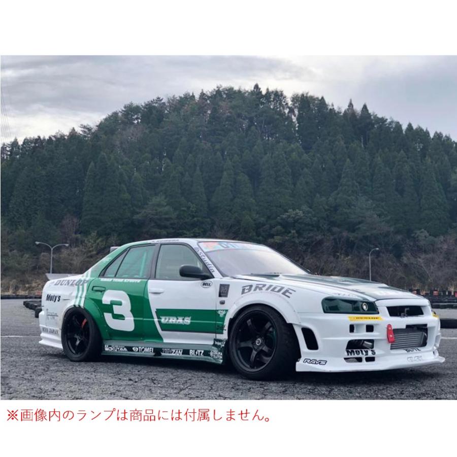 スカイライン（日産） ユーラス【URAS】R34 ダミーヘッドライト 左右