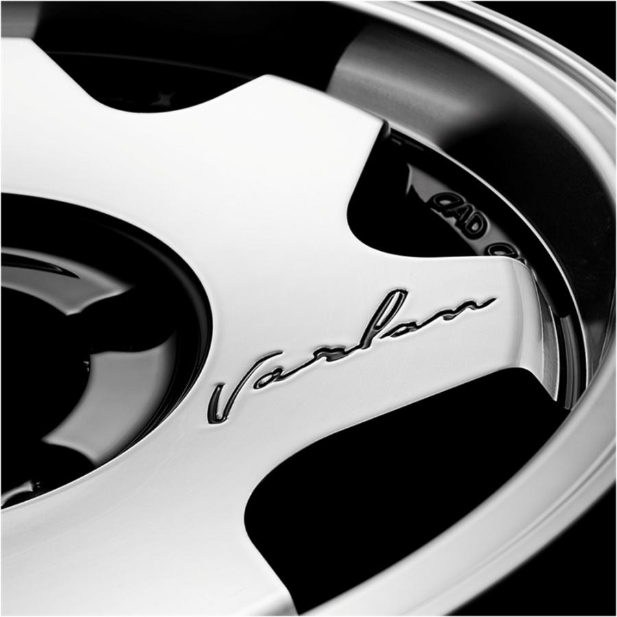 ギャルソン DAD Varlon（ヴァーロン）16×6.0 -5 5H/139.7 フルポリッシュｘ４本　※ジムニーシエラ ノマドの画像