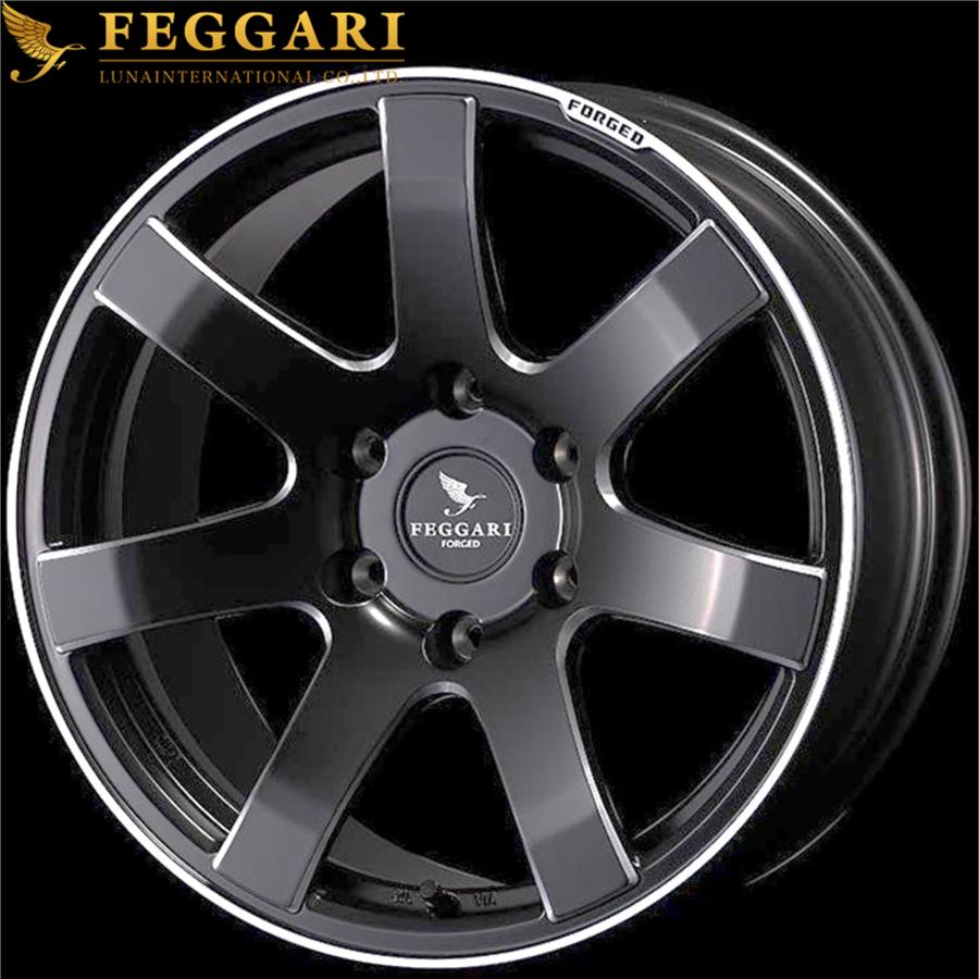 ハイエース W-S7-MBSM フェガーリS7 18x9.0 +25 6H/139.7 マット