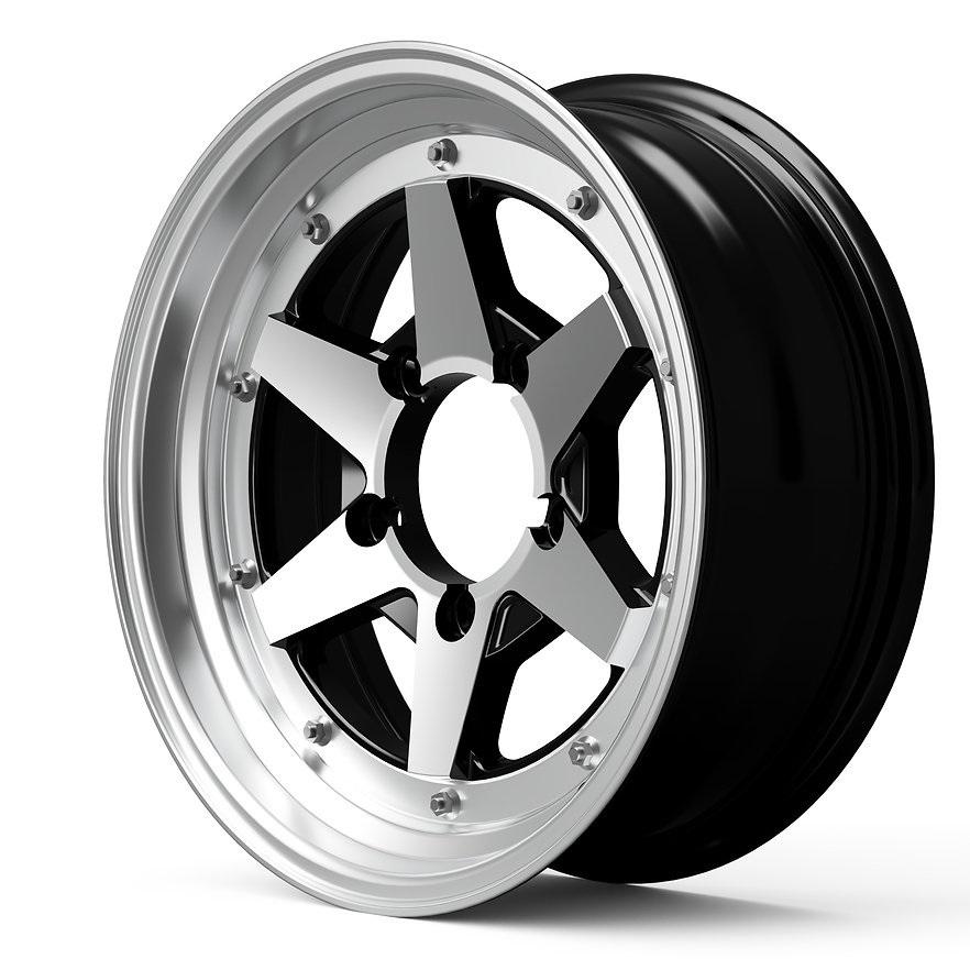 ジムニー 【ロンシャンXR4】16x6.0JJ ±0 5H/139 BP