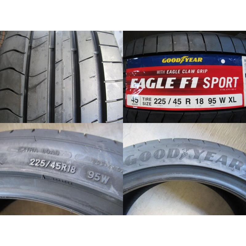 ワーク「XTRAP 03HC」16インチ　タイヤ4本セット　USED EAGLE F1 ☆数量限定☆WORK【ワーク】XTRAP 03HC 18x9.0 ＋25 6H