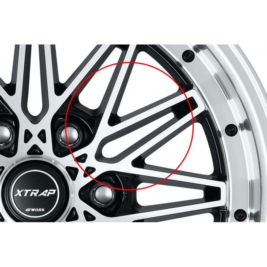 EAGLE F1 ☆数量限定☆WORK【ワーク】XTRAP 03HC 18x9.0 ＋25 6H