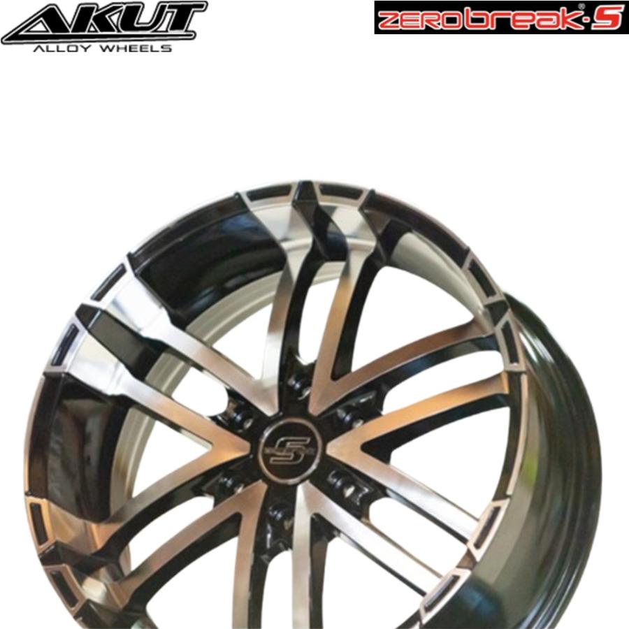 ハイエース200系 AKUT ZEROBREAK-S アルミホイール　4本 ハイエース アクト【AKUT】ゼロブレイク エス（ZEROBREAK S） 17x6.5