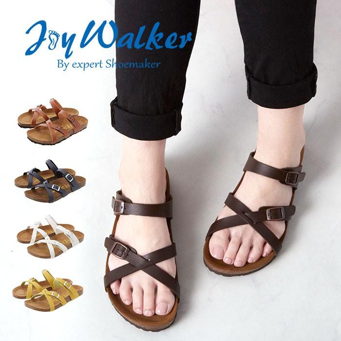 21年レディースファッション福袋特集 サンダル レディース 履きやすい 通販 ぺたんこ 歩きやすい ブランド Joywalker ジョイウォーカー おしゃれ 春夏 ローヒール レディースサンダル
