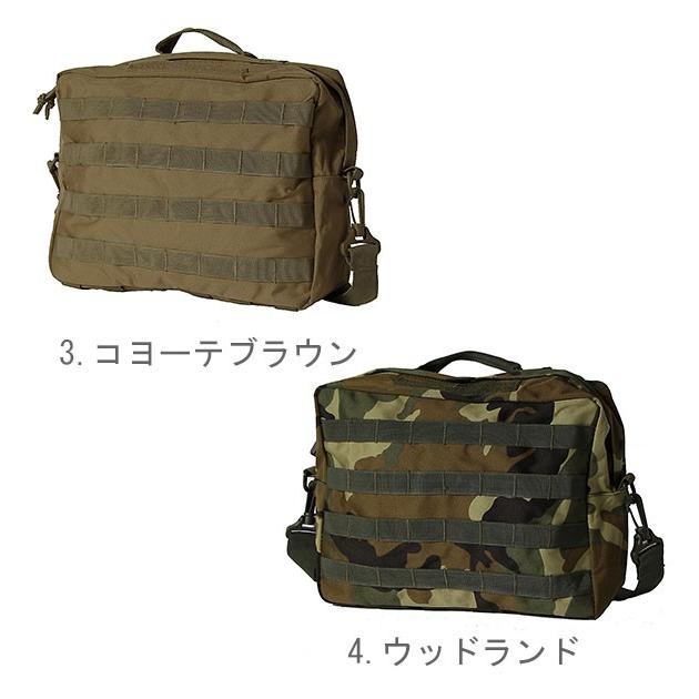 ショルダーバッグ 斜め掛け メンズ ミリタリー MOLLE PALS 大容量 ボストンバッグ 2way 大きめ 通学 通勤 ナイロン 丈夫 アウトドア 迷彩 カモフラ 無地｜moccasin｜07